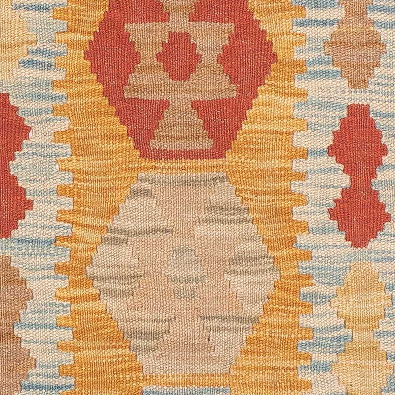 Kelim Teppich - Splash 212 x 65 cm - mehrfarbig