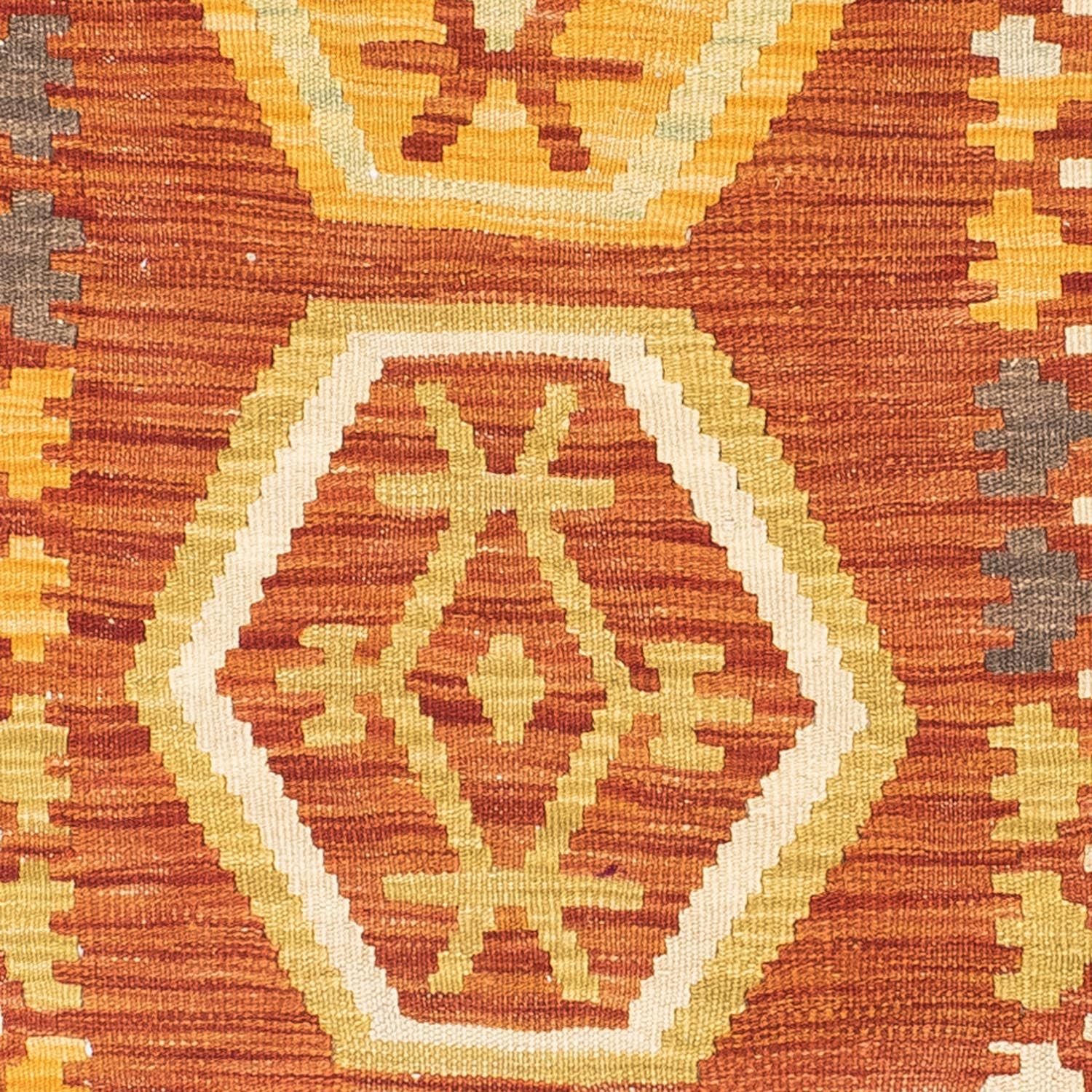 Kelim Teppich - Oriental 191 x 72 cm - rost