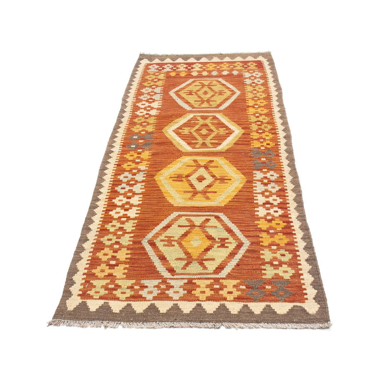 Kelim Teppich - Oriental 191 x 72 cm - rost