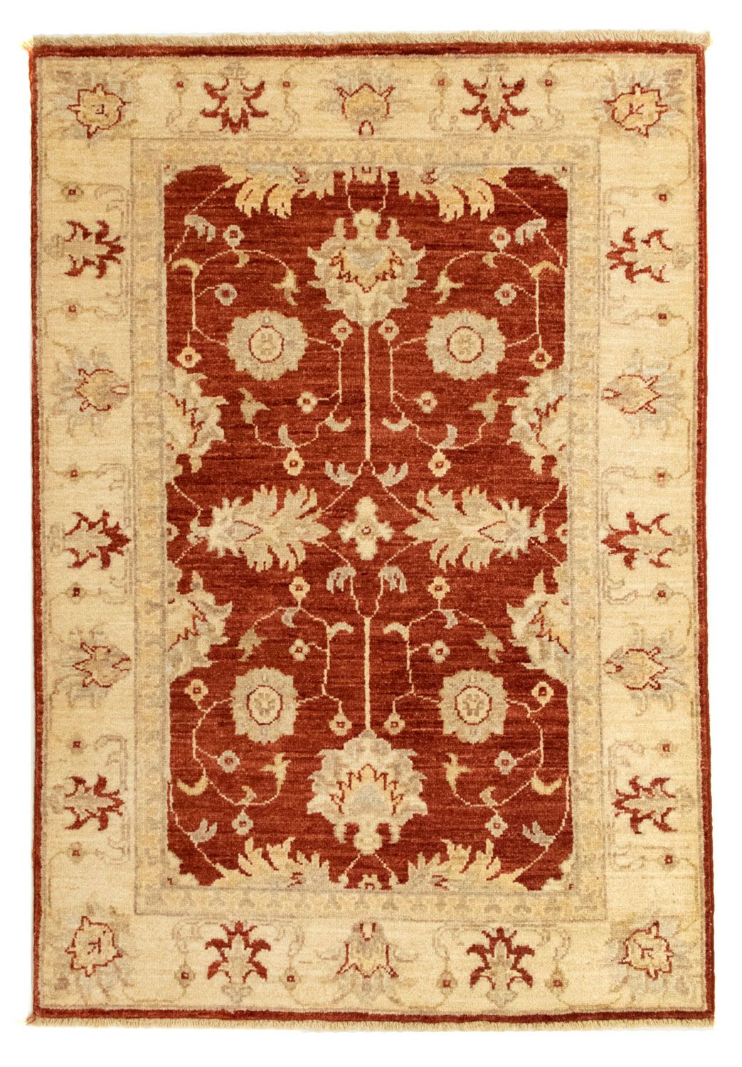 Ziegler Teppich 118 x 80 cm - rost