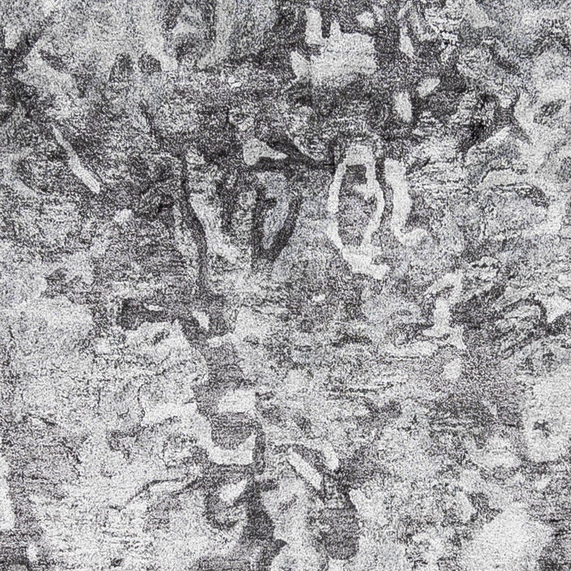 Designer Teppich 300 x 200 cm - silber