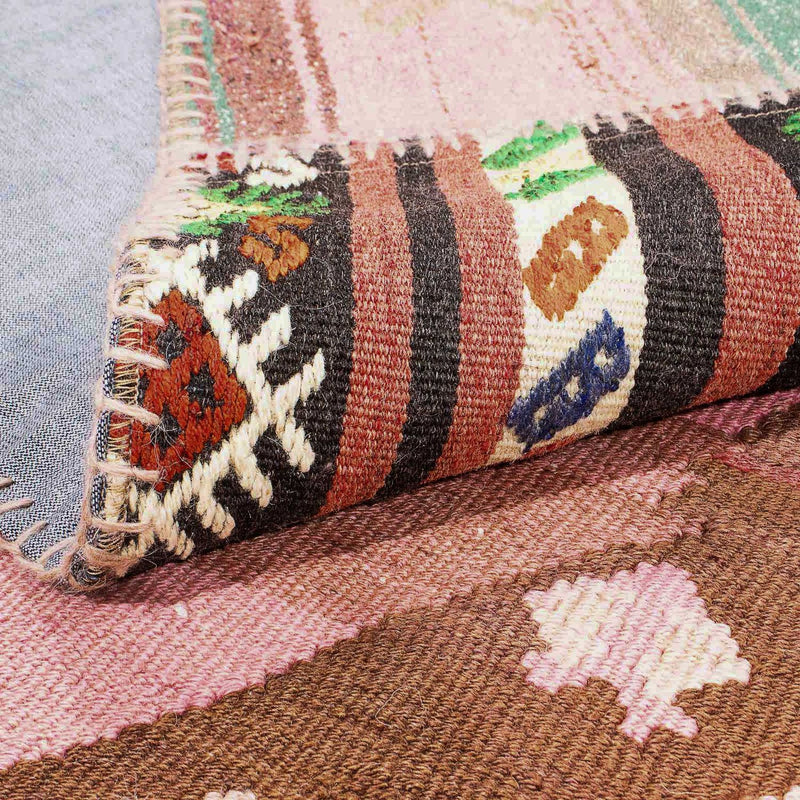 Patchwork Teppich 300 x 216 cm