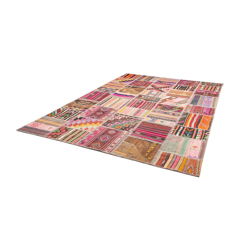 Patchwork Teppich 300 x 216 cm