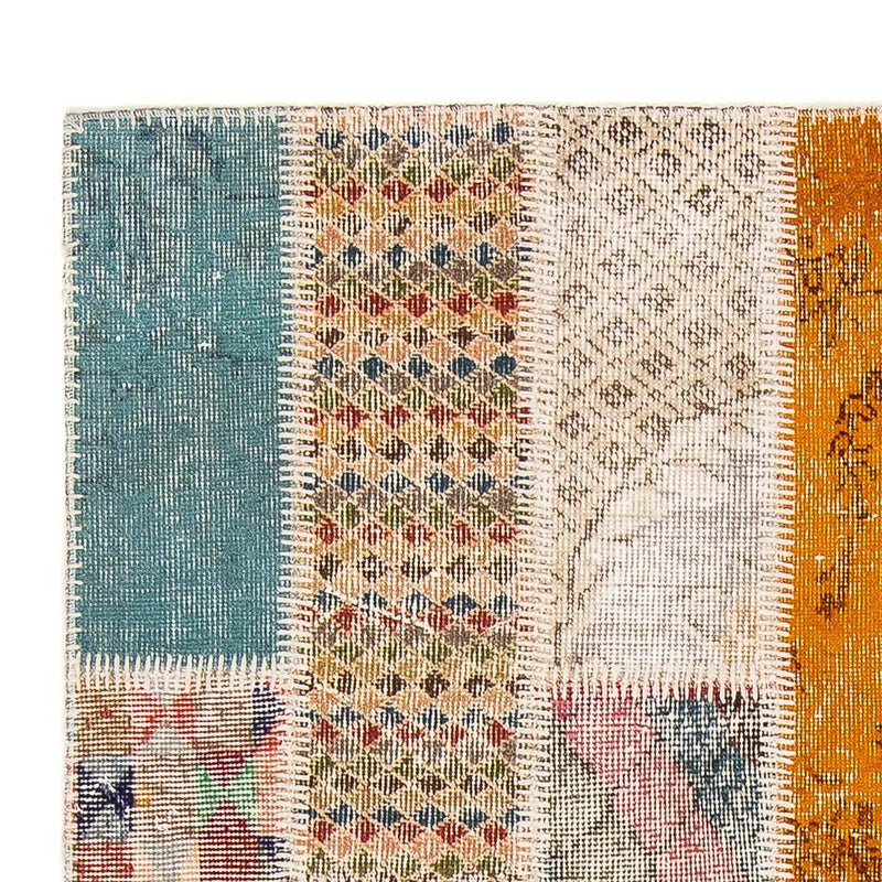 Patchwork Teppich 184 x 120 cm - mehrfarbig