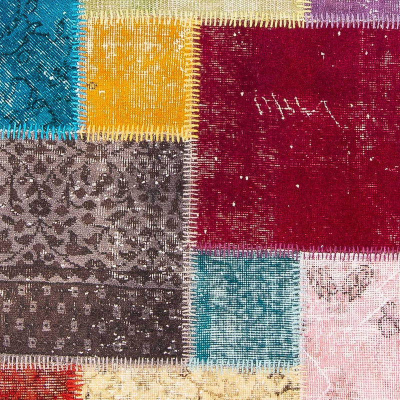 Patchwork Teppich 300 x 85 cm