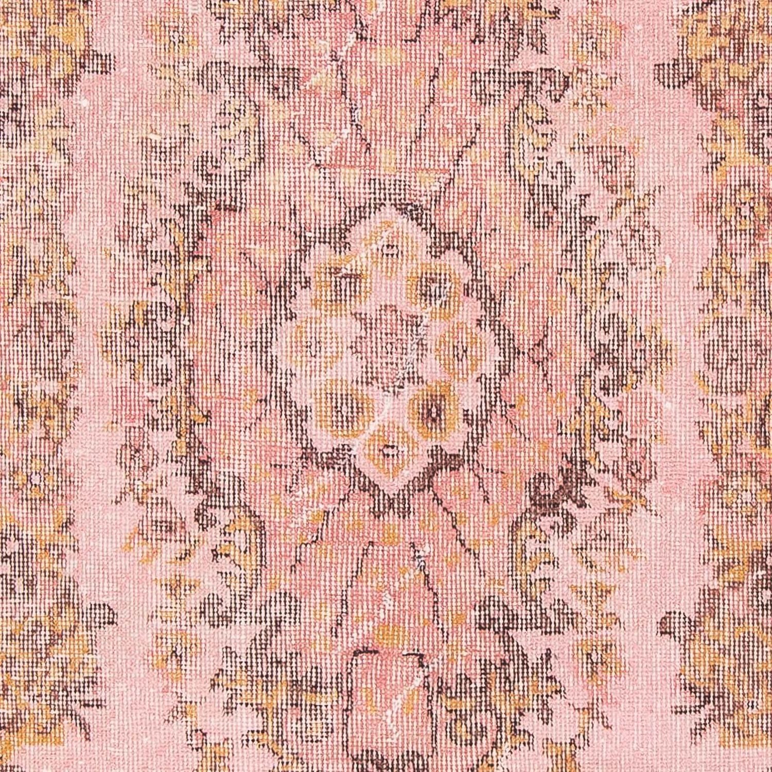 Vintage Teppich 210 x 114 cm - rosa