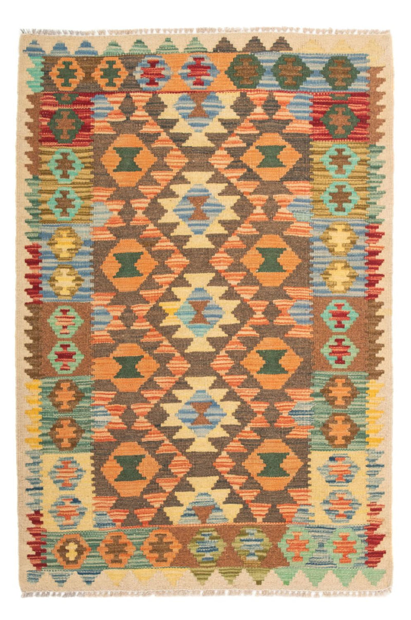 Kelim Teppich - Splash 125 x 80 cm - mehrfarbig
