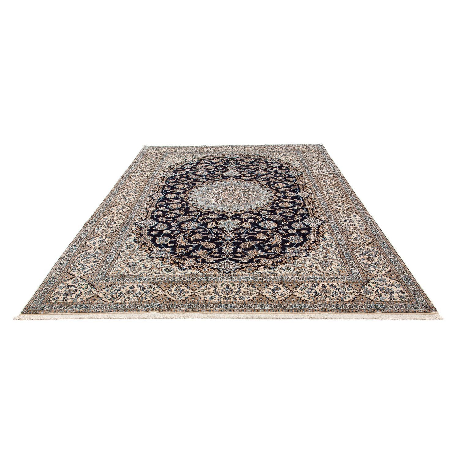 Perserteppich - Nain - Premium 309 x 214 cm Teppich Wohnzimmer