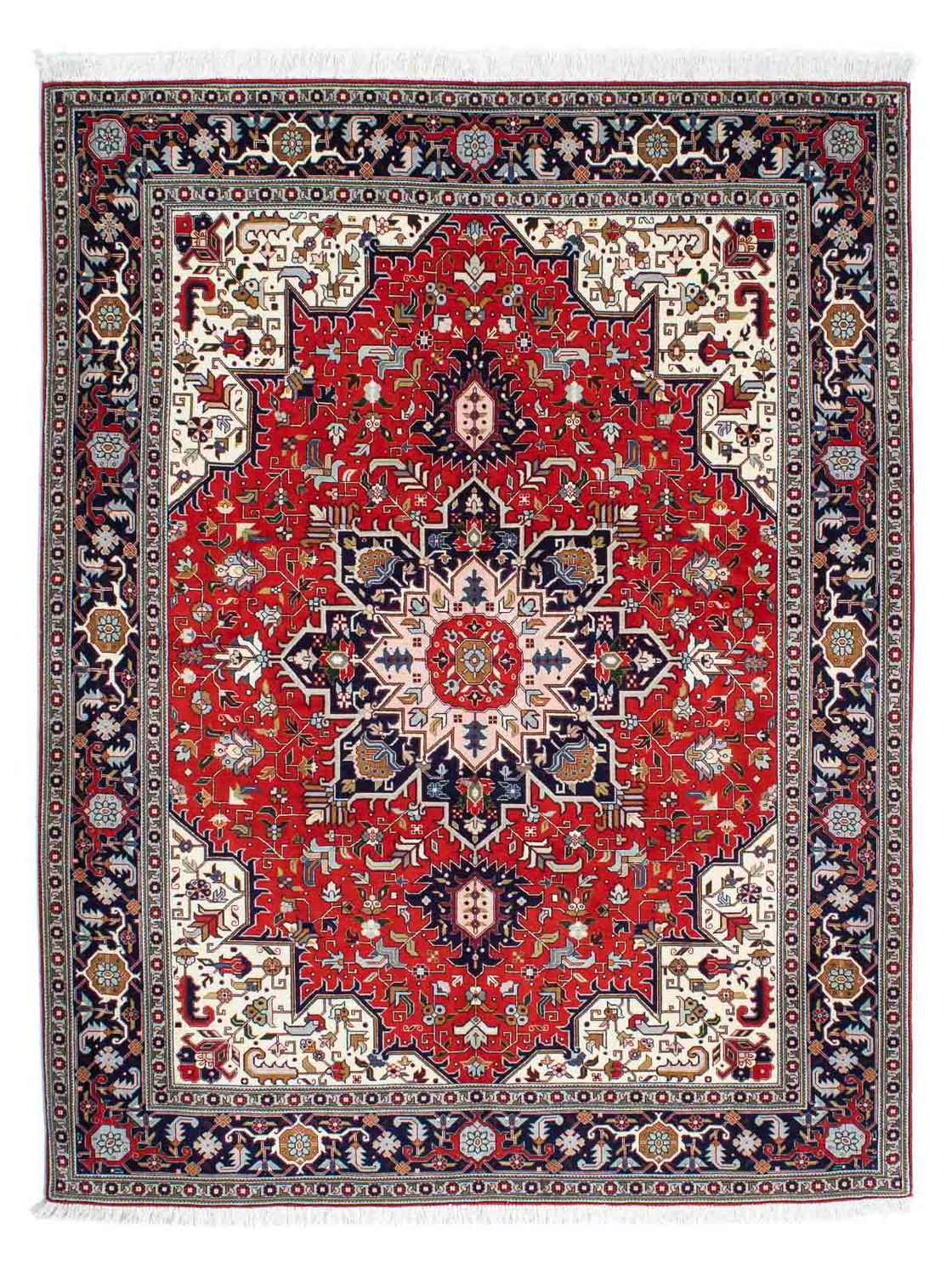 Perserteppich - Täbriz - Royal 196 x 152 cm Teppichbrücke