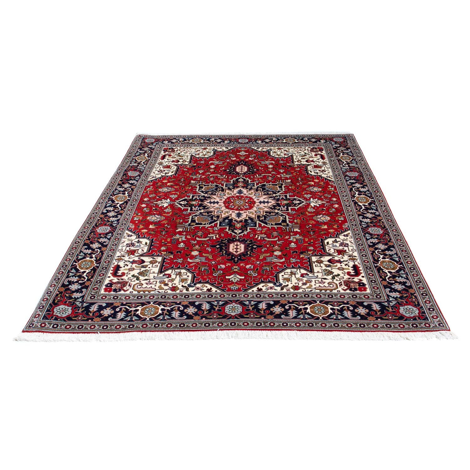 Perserteppich - Täbriz - Royal 196 x 152 cm Teppichbrücke