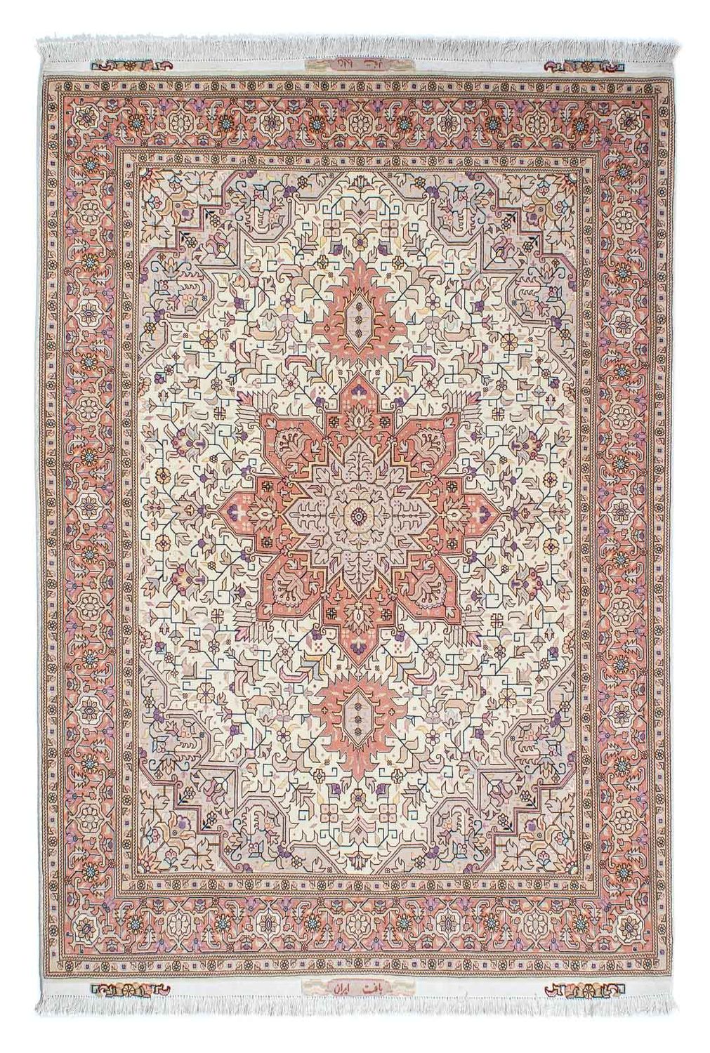 Perserteppich - Täbriz - Royal 212 x 151 cm Teppichbrücke