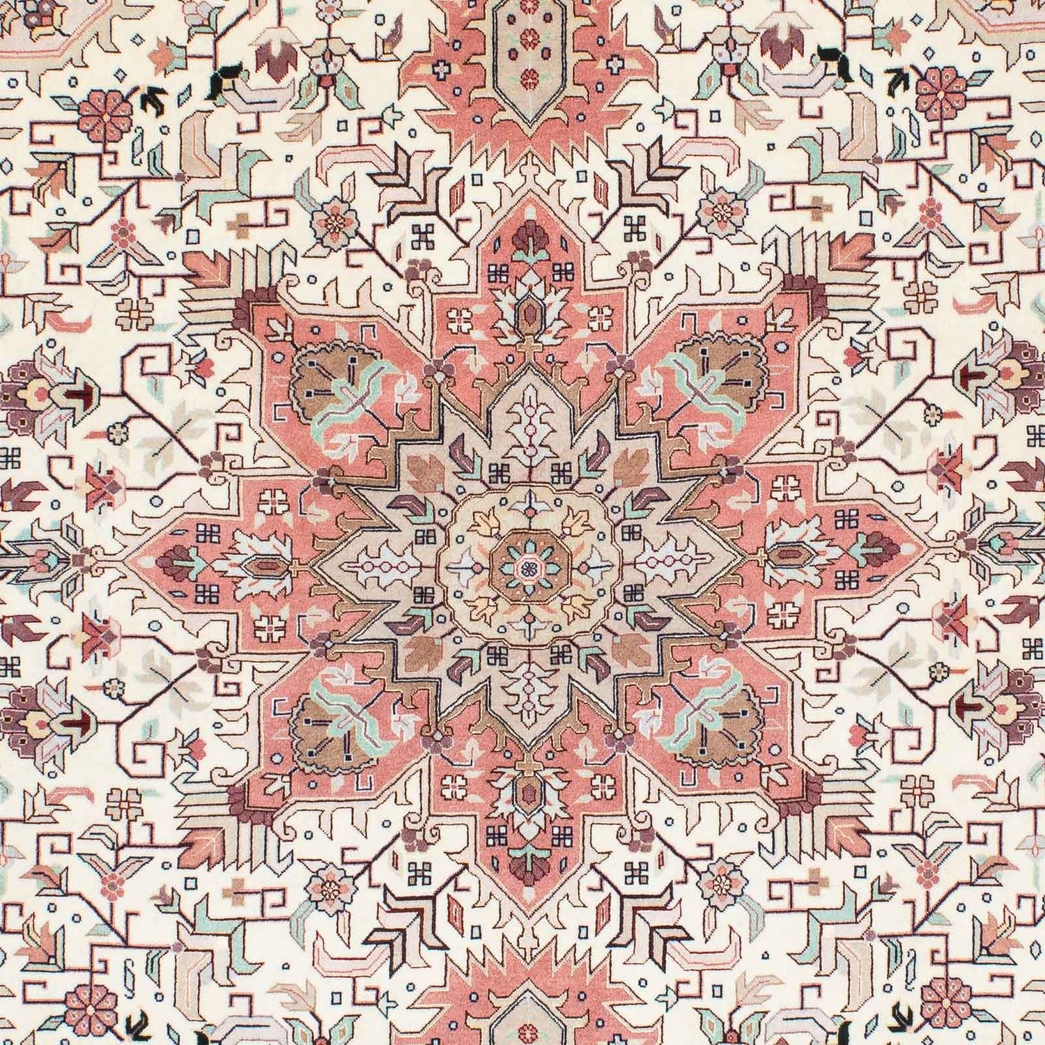Perserteppich - Täbriz - Royal 200 x 150 cm Teppichbrücke