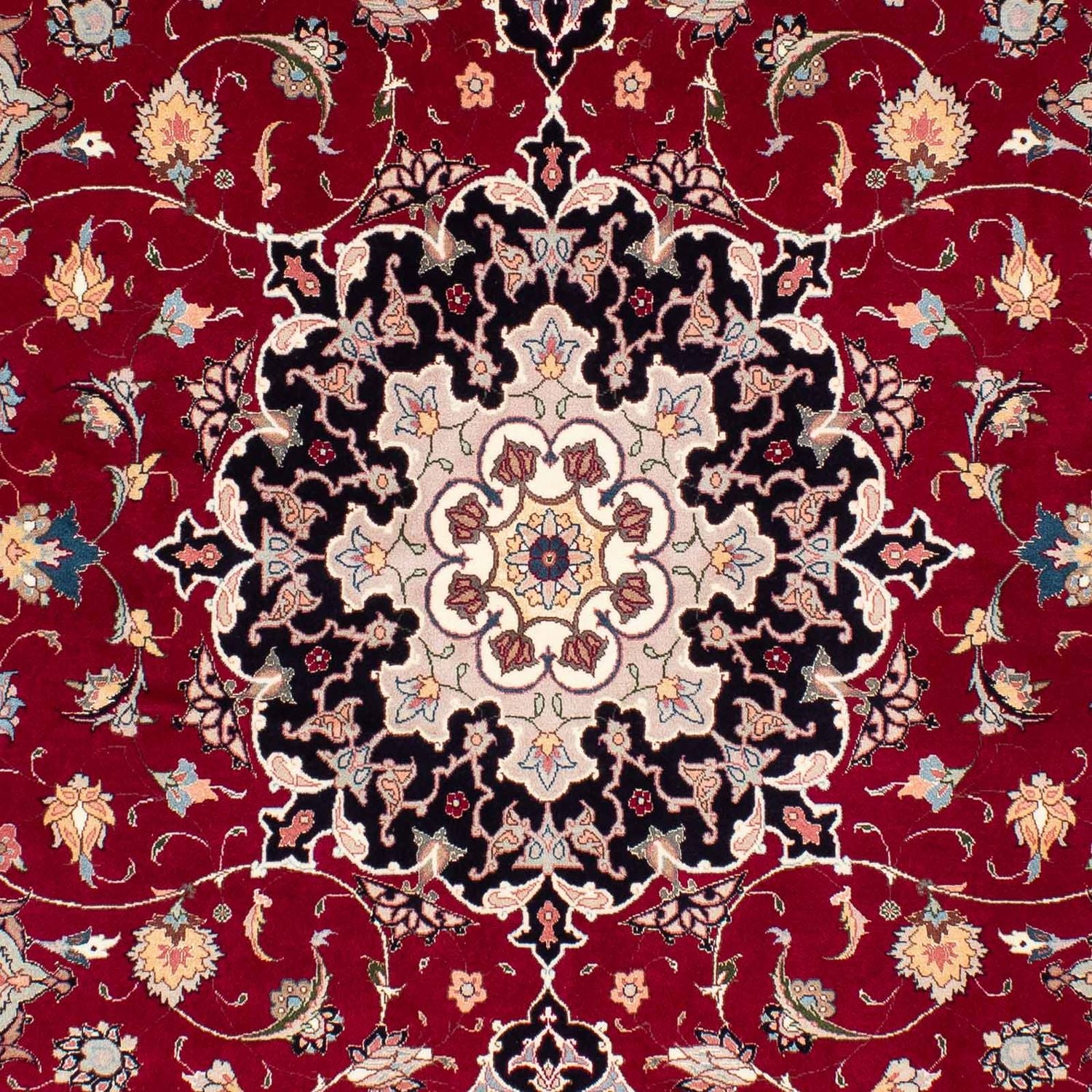 Perserteppich - Täbriz - Royal 246 x 172 cm Wohnzimmer Teppich