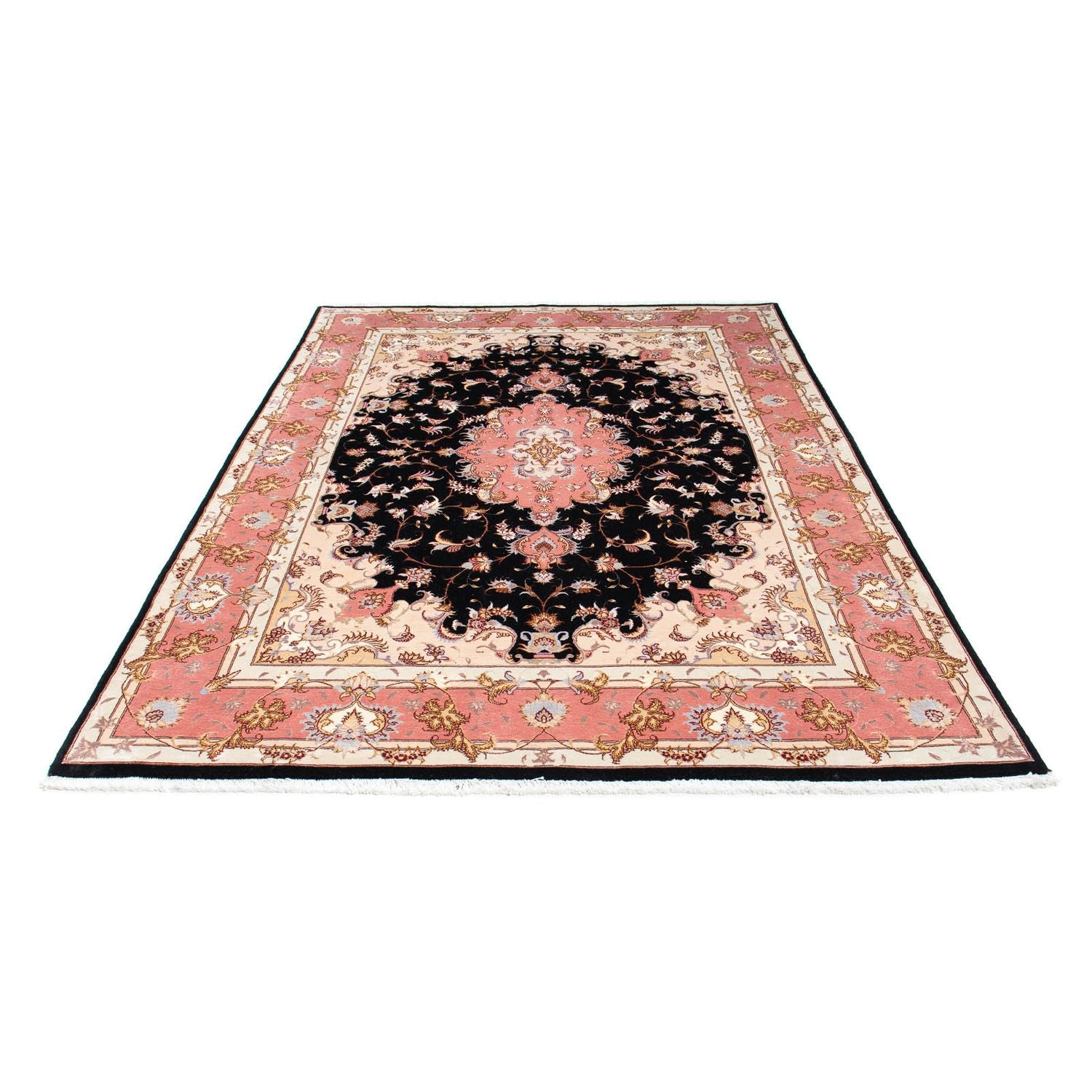 Perserteppich - Täbriz - Royal 244 x 166 cm Wohnzimmer Teppich