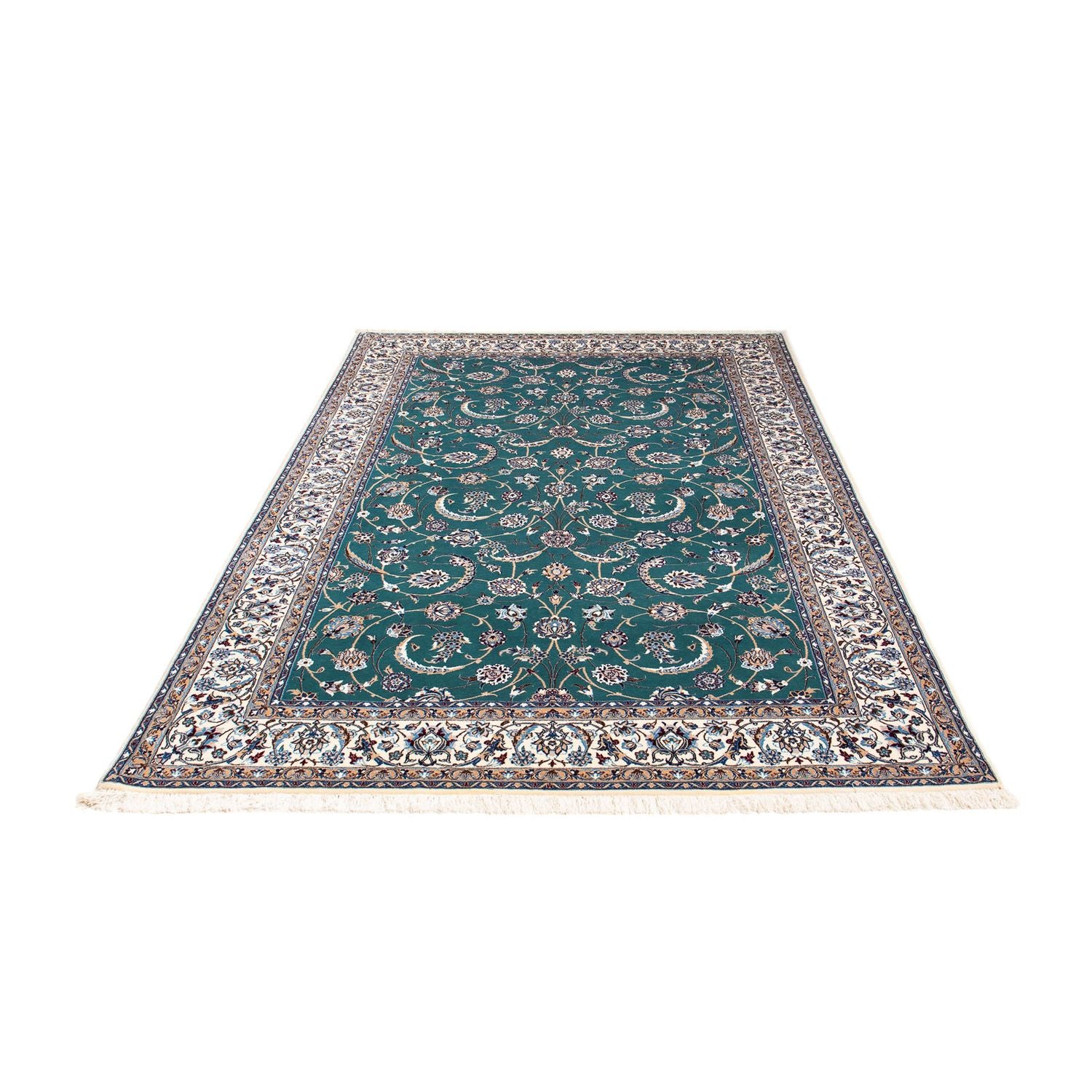 Perserteppich - Nain - Premium 228 x 146 cm Teppich Wohnzimmer
