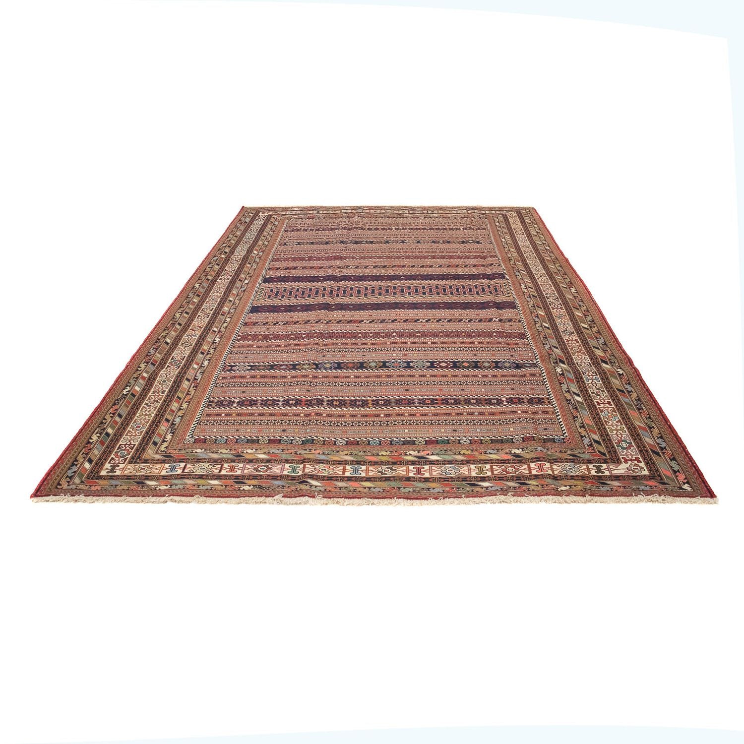 Perserteppich - Nomadic 290 x 197 cm - mehrfarbig